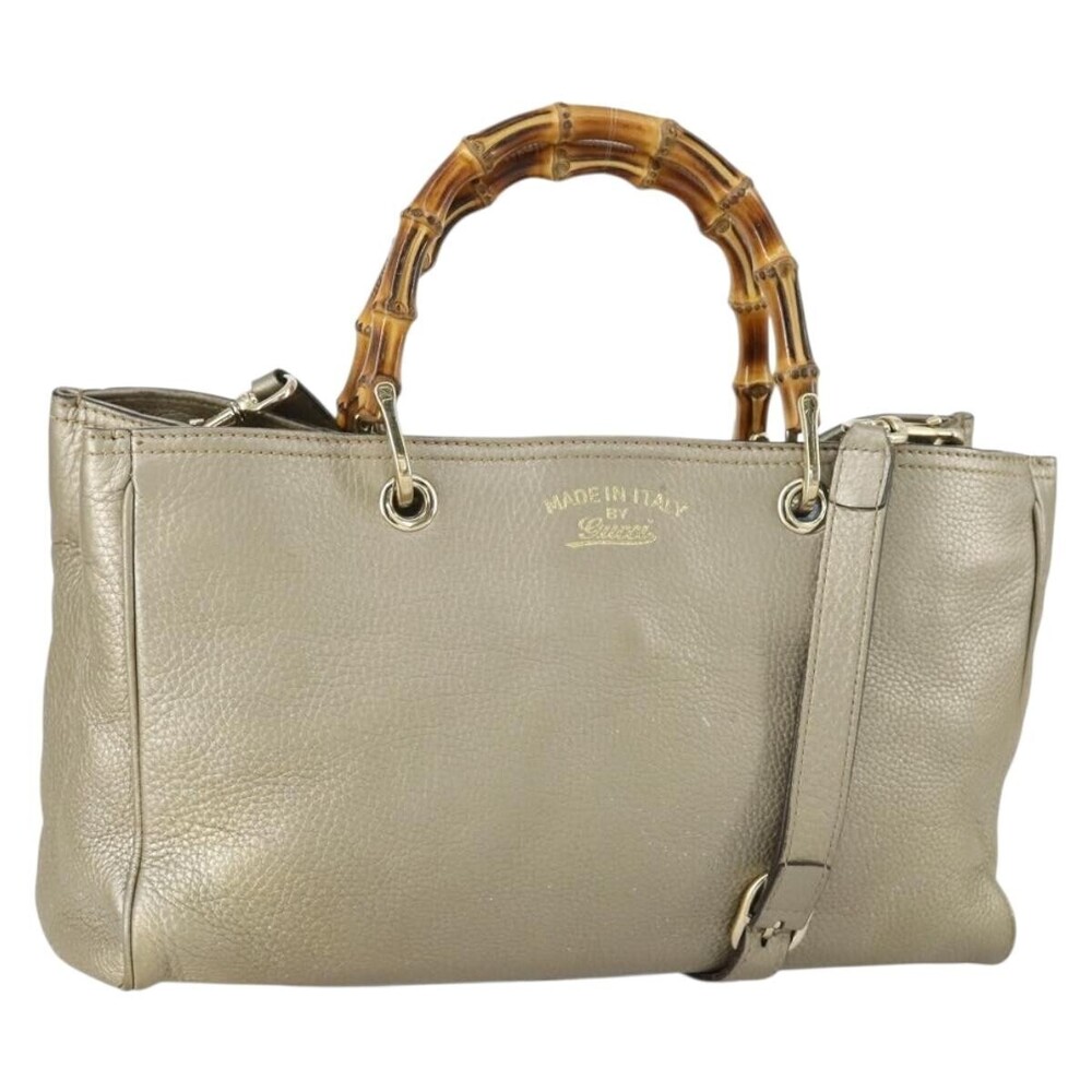 Gucci Bamboo Shopper Tote Leather Medium